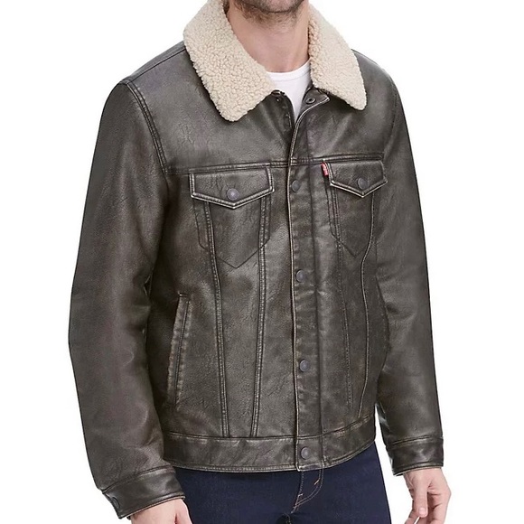 Levi’s Faux Leather Jacket